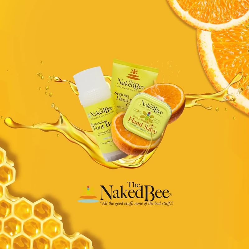 The Naked Bee 12-ounce bottle ready for daily use.