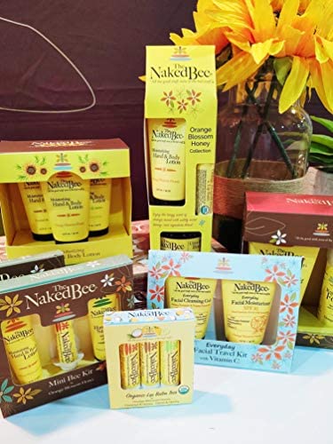 The Naked Bee Citron and Honey lotion bottle with bright fragrance for daily use.