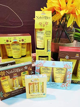 The Naked Bee Citron and Honey lotion bottle with bright fragrance for daily use.