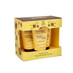 The Naked Bee Orange Blossom lotion bottle for daily hydration.