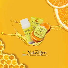 Creamy texture spread across skin after application close-up