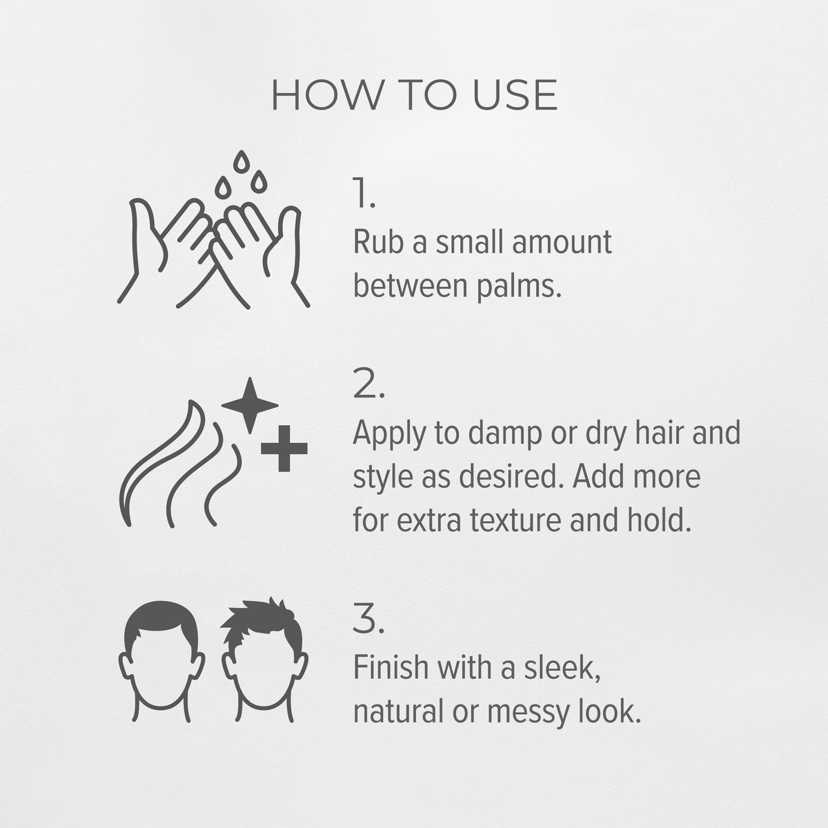 THE OFFICE BARBERSHOPS hair pomade long-lasting control on side-parted hairstyle