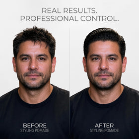 THE OFFICE BARBERSHOPS pomade with castor and argan oils for smooth application