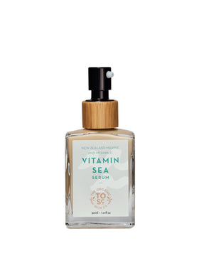 Lifestyle shot of glowing skin after using The Organic Skin Co Vitamin C Serum.