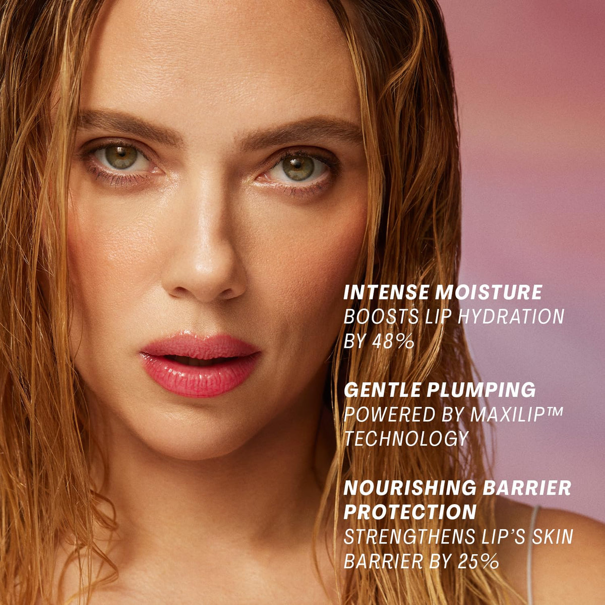 The Outset Lip Oasis Sun Kiss tint adds natural color.