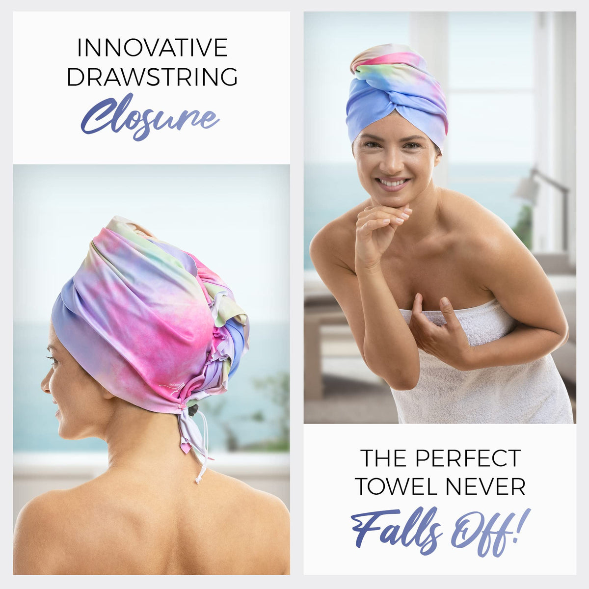 The Perfect Haircare after-wash drying image showing lightweight, soft texture.