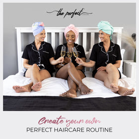 The Perfect Haircare lightweight wrap for gym and poolside use.