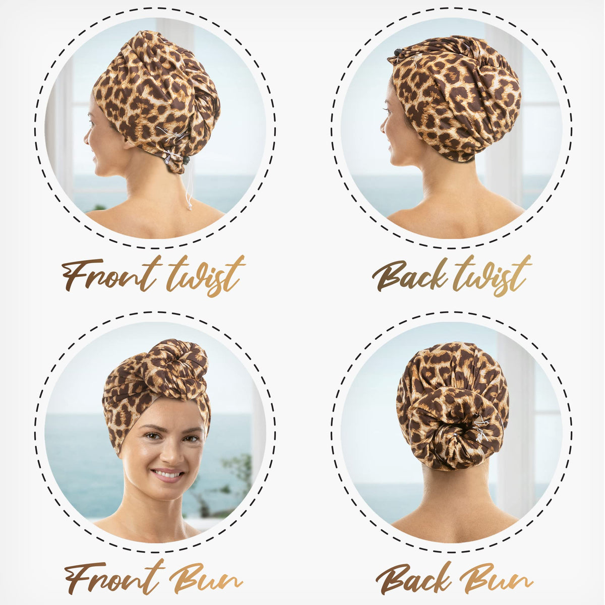 The Perfect Haircare travel-friendly wrap packs compactly for gym and poolside routines.