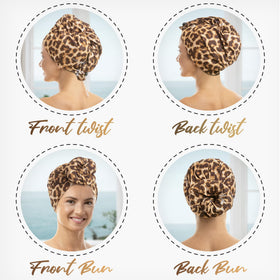 The Perfect Haircare travel-friendly wrap packs compactly for gym and poolside routines.