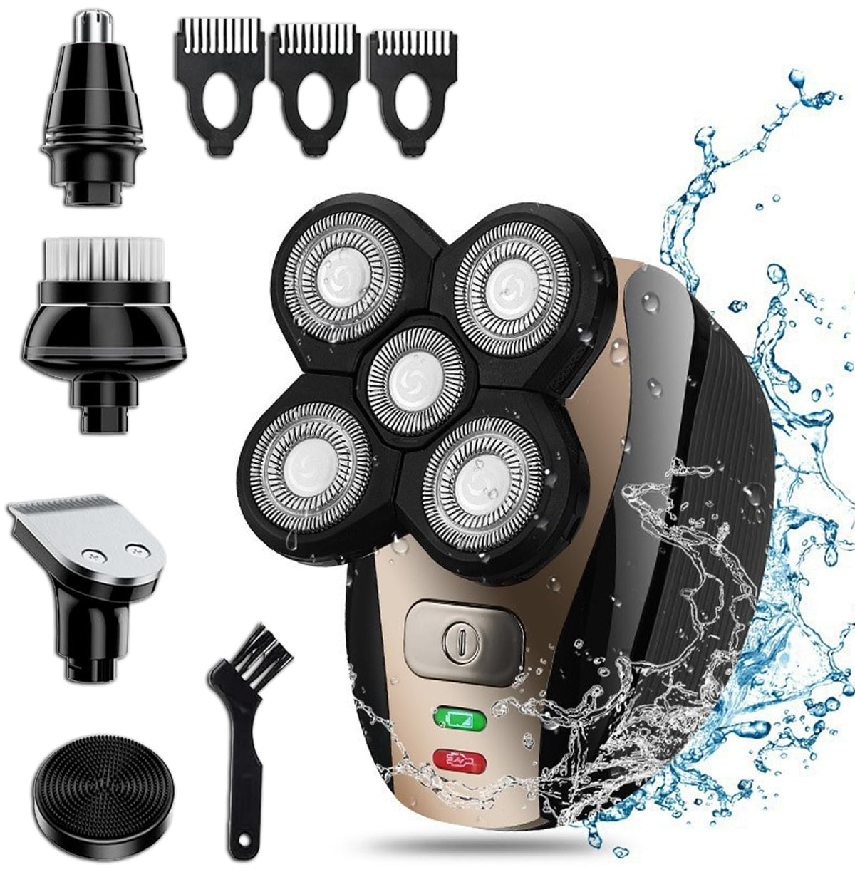 The Perfect Part 5-in-1 rotary shaver head attachment for a smooth shave.