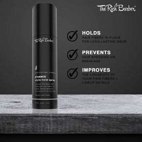 The black color option blends seamlessly with dark hair strands.