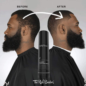 Dark brown shade matches deeper tones for a natural look.