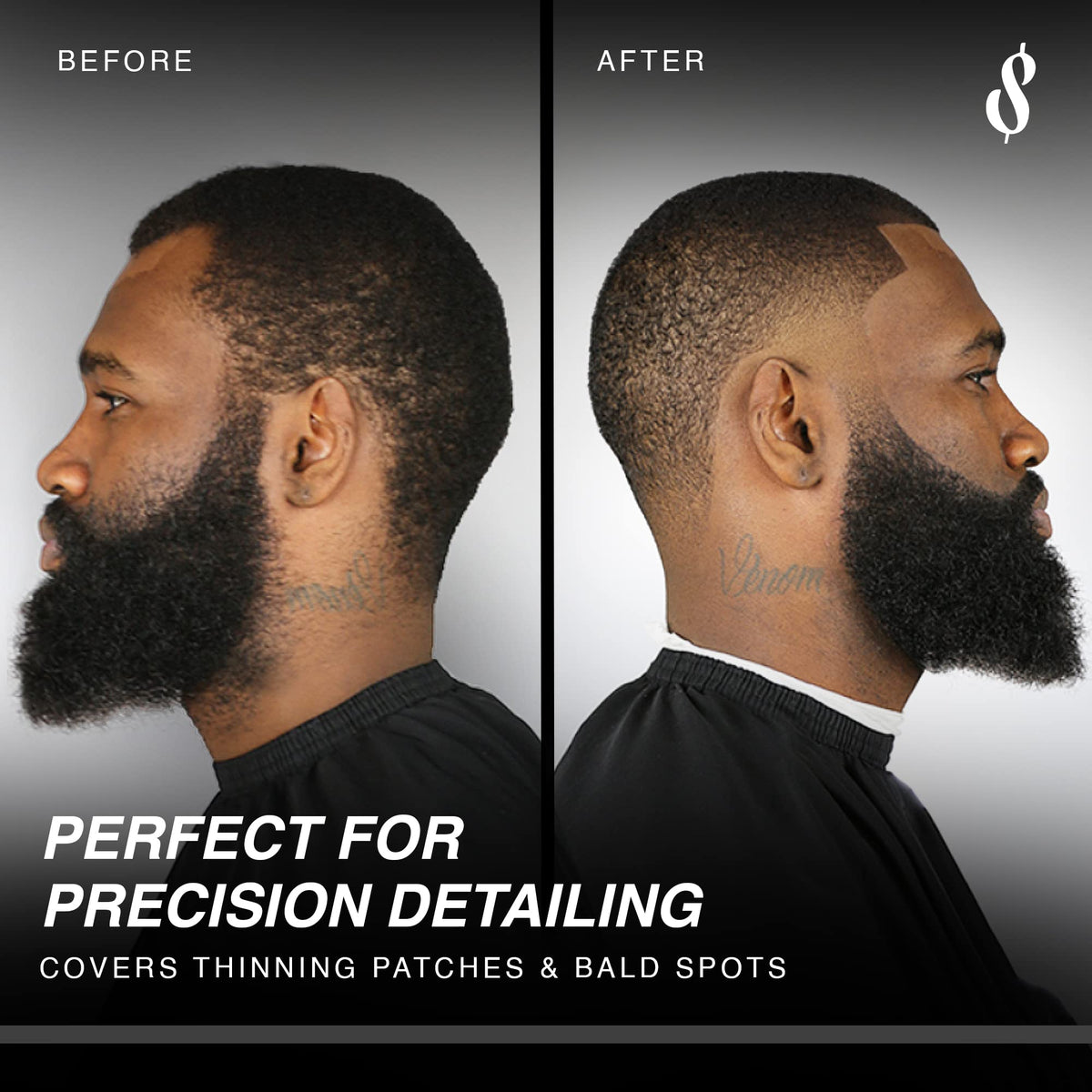 The Rich Barber N'Hance Pro Kit hold spray bottle provides all-day hold