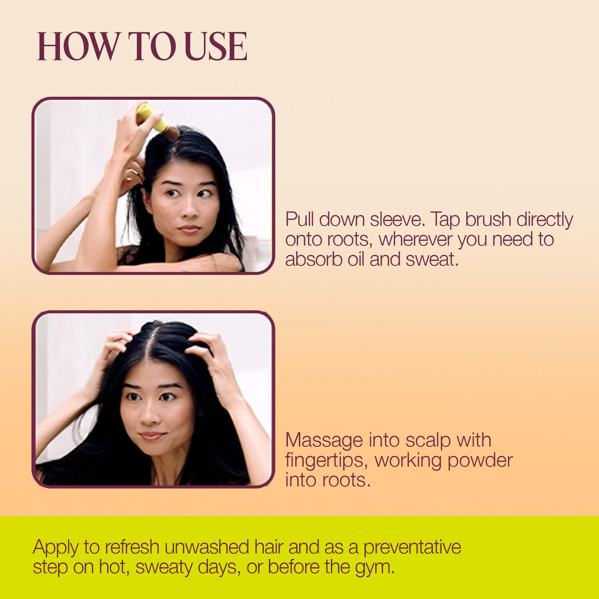 The Rootist Clarify on the go application brush for precise root refresh.