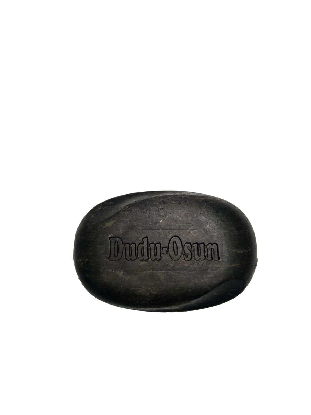 The Roots Naturelle Dudu Osun Black Soap 6-Pack label closeup, highlights natural ingredients