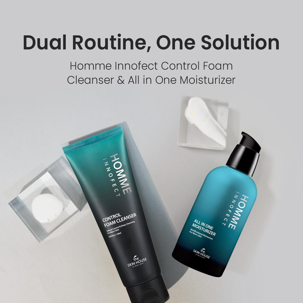 Brand label of The Skin House Innofect moisturizer for quick recognition