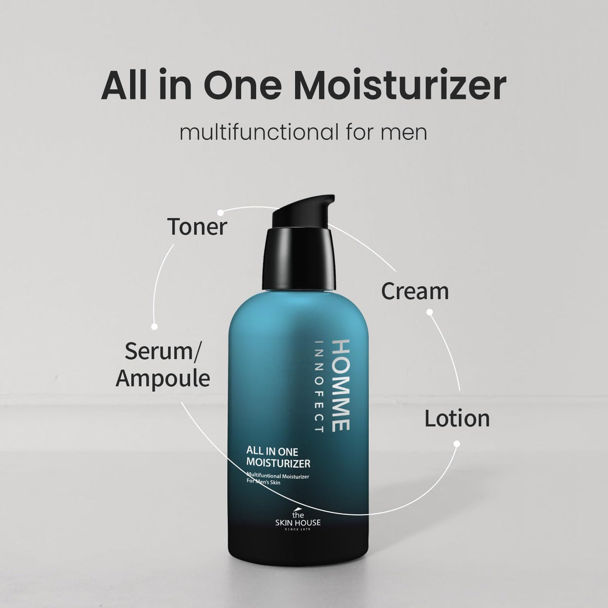 The Skin House Innofect cream texture indicates non-greasy hydration and fast absorption