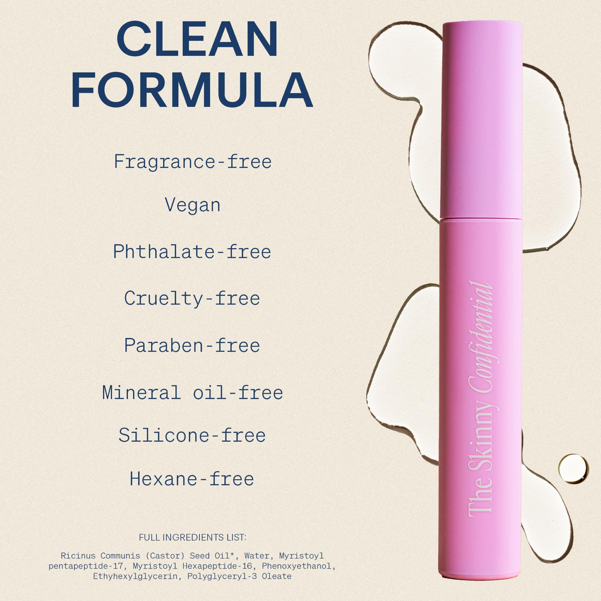 Cool, dark storage shown beside the Brow Peptide bottle to preserve freshness