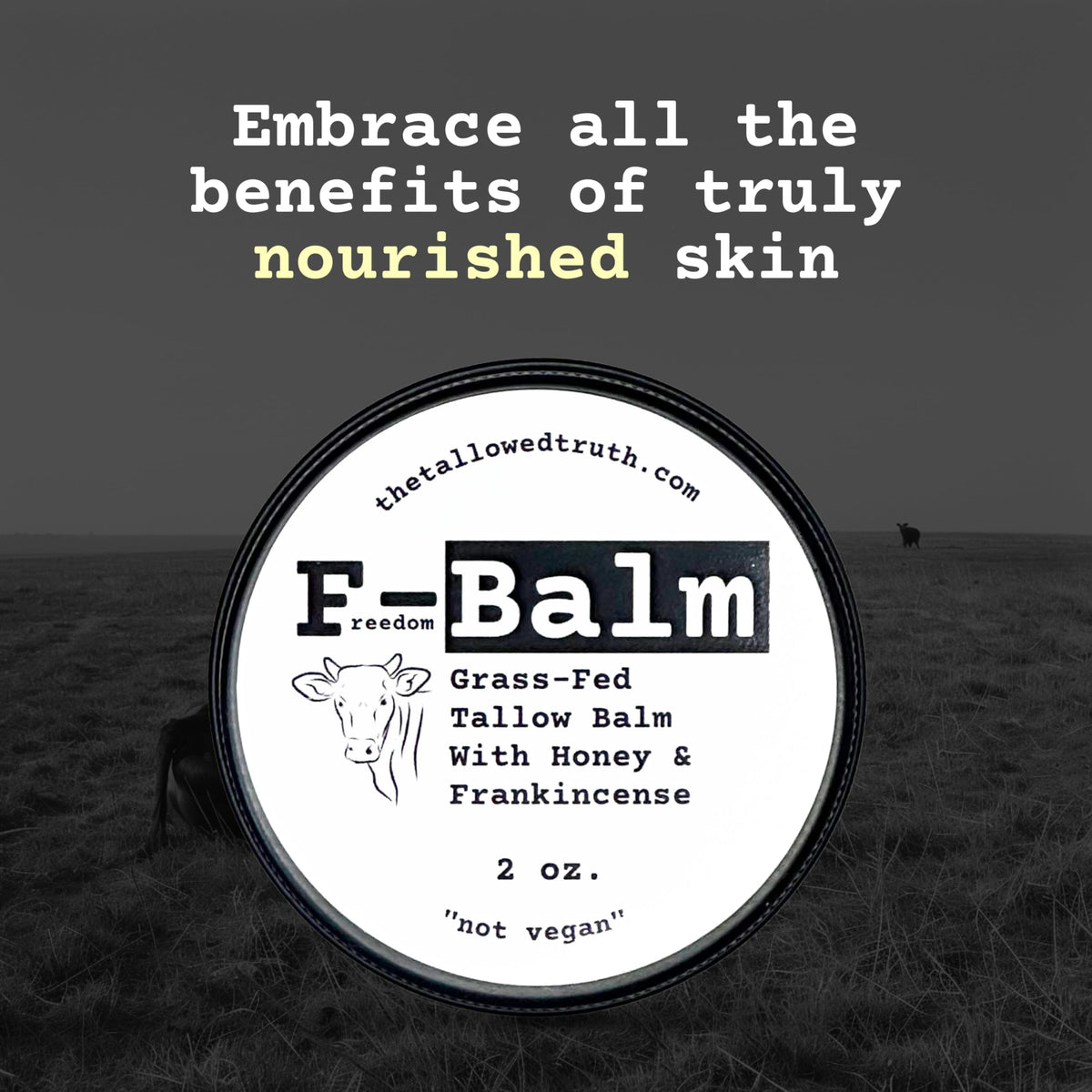 The Tallowed Truth F-Balm Canada-Made: crafted in Canada with quality ingredients.
