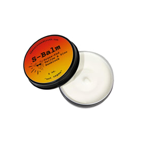 The Tallowed Truth S-Balm jar closeup reveals creamy texture ideal for daily use