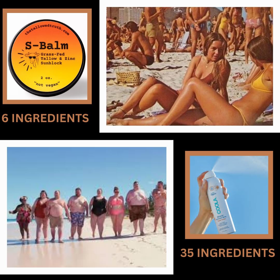 The Tallowed Truth S-Balm texture being spread on skin for smooth feel