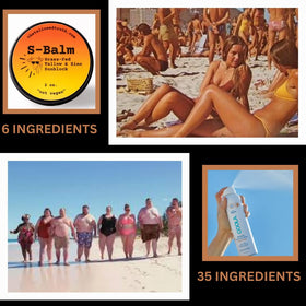 The Tallowed Truth S-Balm texture being spread on skin for smooth feel