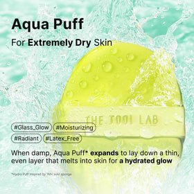 The Tool Lab Airy Puff provides a soft, diffused look on sensitive skin.