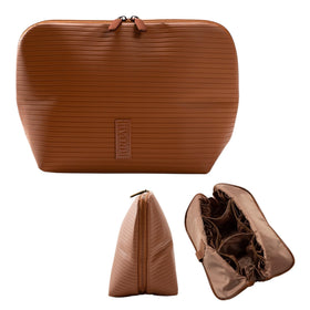 The Verti fold-down panel open demonstrates quick access to items during travel.