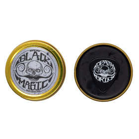 The Vintage Grooming Co. activated charcoal tint swatch demonstrates the tint effect.