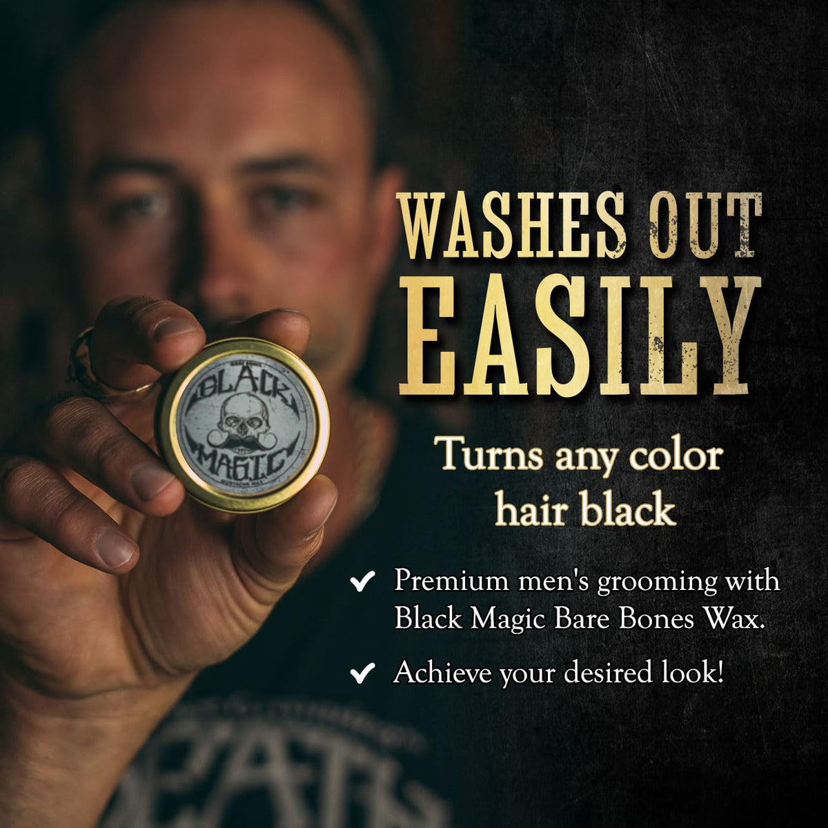 The Vintage Grooming Co. handlebar styling close-up highlights crisp edges.