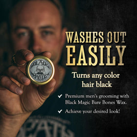 The Vintage Grooming Co. handlebar styling close-up highlights crisp edges.