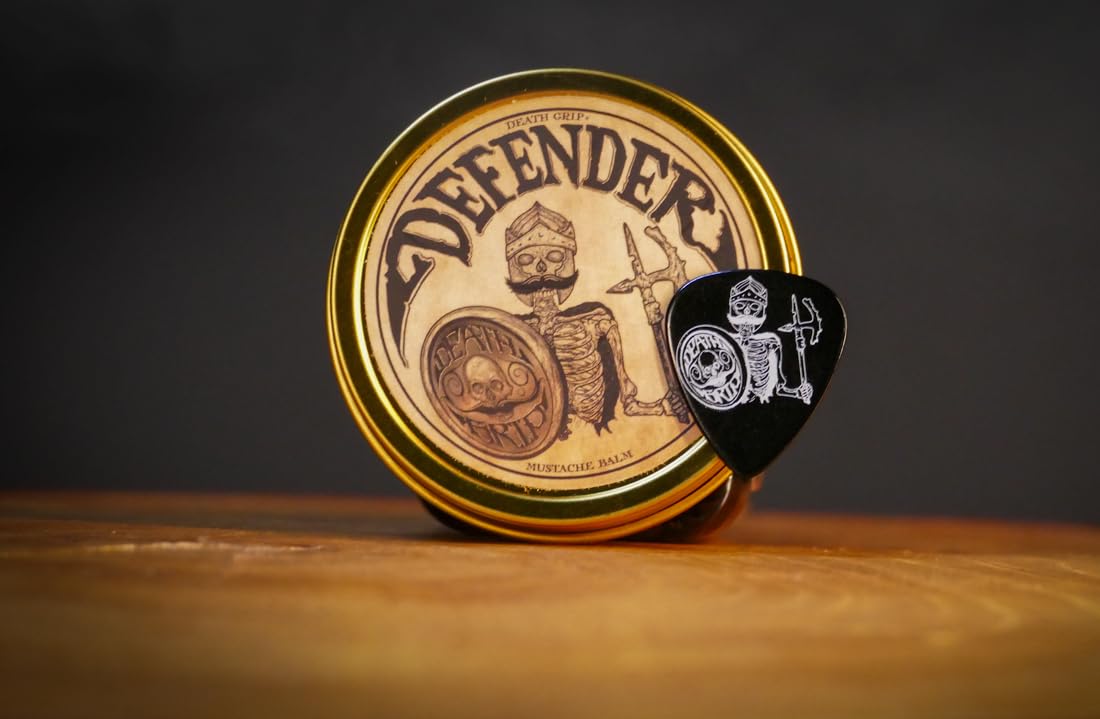 The Vintage Grooming Co moustache finish with subtle sheen