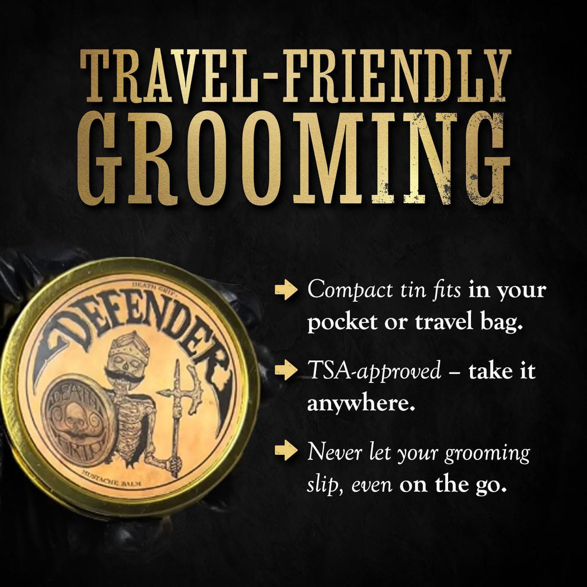 The Vintage Grooming Co natural ingredients oil droplets close-up