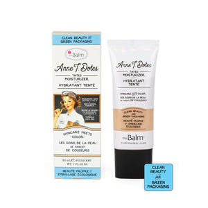 theBalm Anne T. Dotes Tinted Moisturizer 22 tube — clean formula in eco-friendly packaging for fresh skin