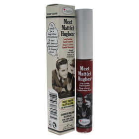 theBalm Meet Matt(e) Hughes lipstick applies smoothly for bold color with a comfortable matte finish