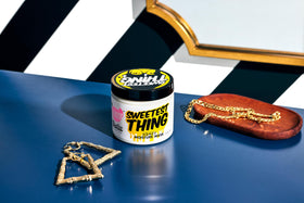 The Doux Sweetest Thing Honey Moisture Mask after use delivers shine and soft, manageable curls.