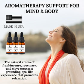 The Goodbye Company Bell’s Palsy Oil application massage demonstrates gentle lymphatic support.