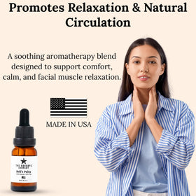 Bell’s Palsy Oil ingredients close-up featuring frankincense, rosemary, and clove components.