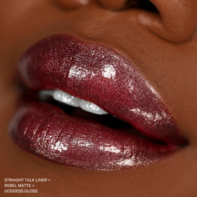 The Lip Bar Rebel long-wear lipstick promises 8-12 hour color.