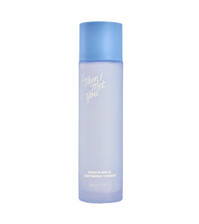 Then I Met You Birch Milk Toner bottle showing milky texture for gentle hydration.
