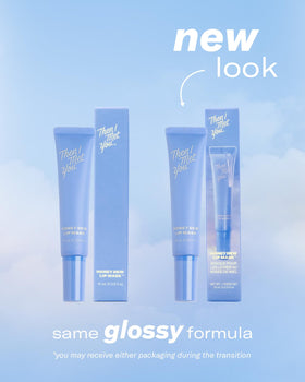 Then I Met You Honey Dew Lip Mask jar closeup highlights creamy texture for overnight treatment.