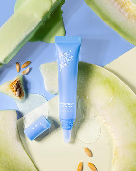 Then I Met You Honey Dew Lip Mask night treatment highlights nourishing, mess-free overnight care.