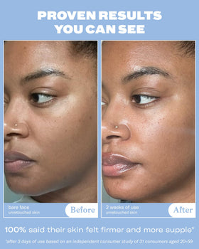 Then I Met You Renewing Rich Beauty Cream texture swatch showing silky hydration