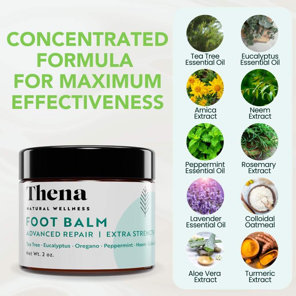Thena Athletes Foot Cream USA facility seal indicating quality production.