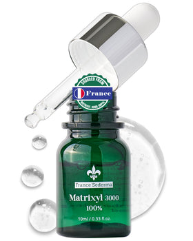 THEPURI Matrixyl 3000 Serum bottle close-up for smoother skin