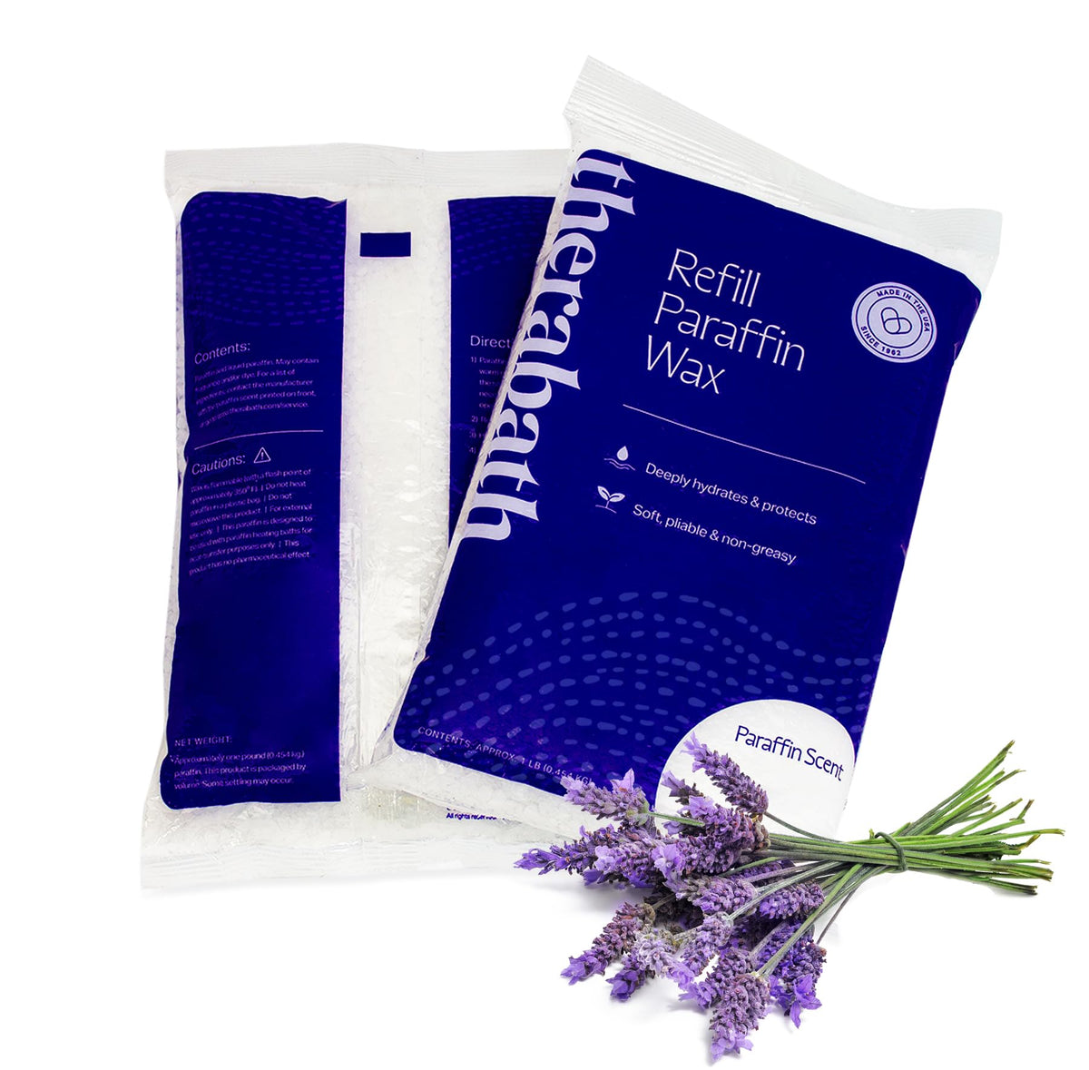 Therabath Lavender Harmony refill bottle for at home thermotherapy