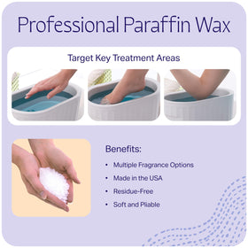 Therabath residue-free formula image illustrating clean removal after use