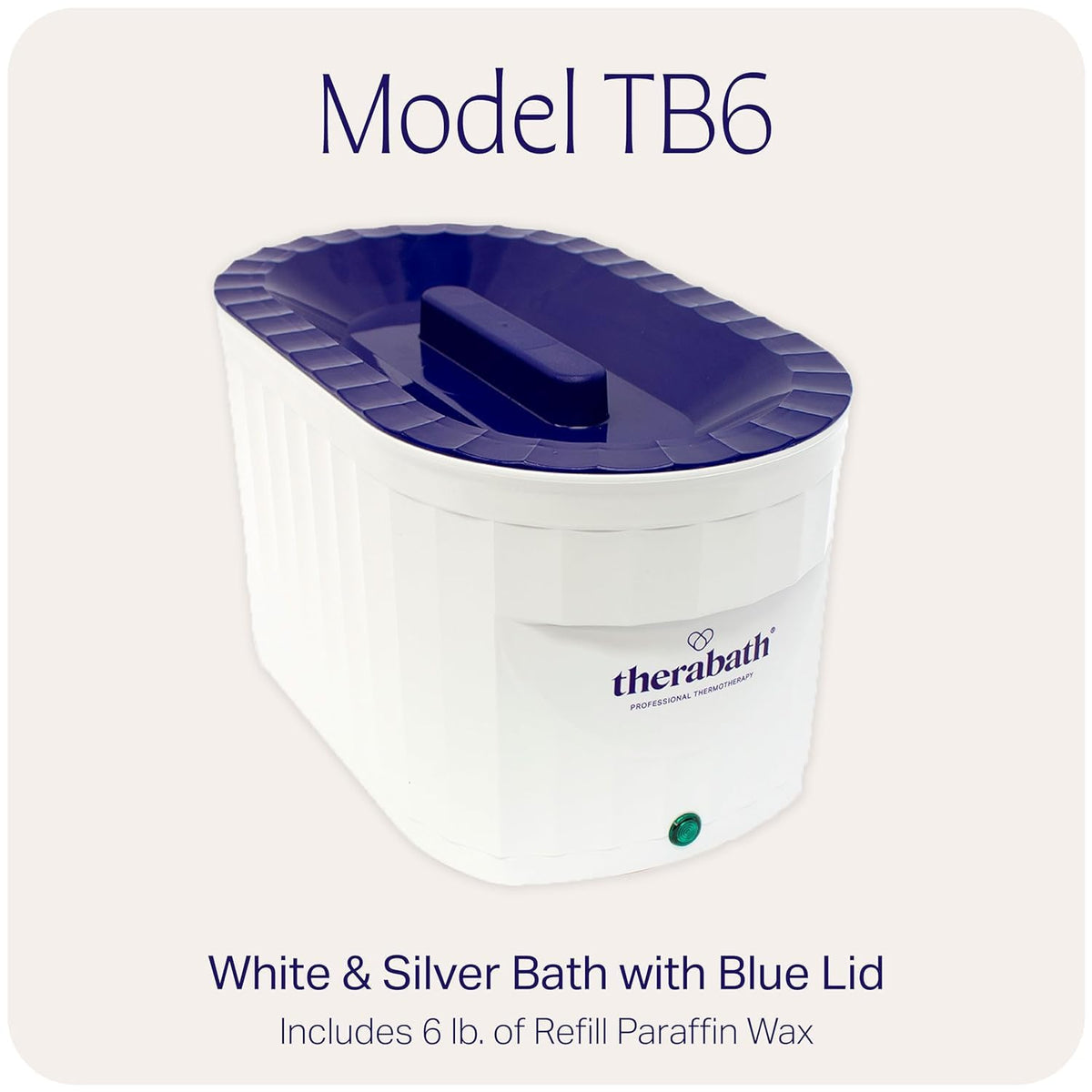 Therabath TB6 hand immersion demonstrating deep heat therapy for hands