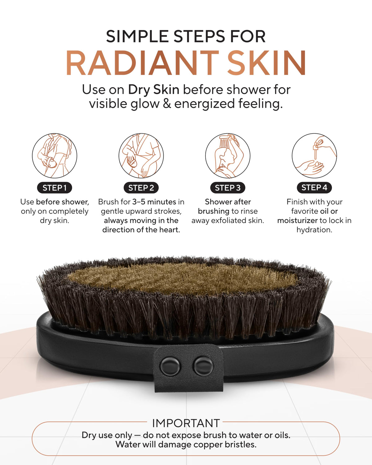 TheraCopper skin texture clarity after regular use