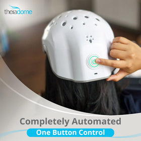 Theradome EVO made-in-usa label emphasizes domestic manufacturing quality